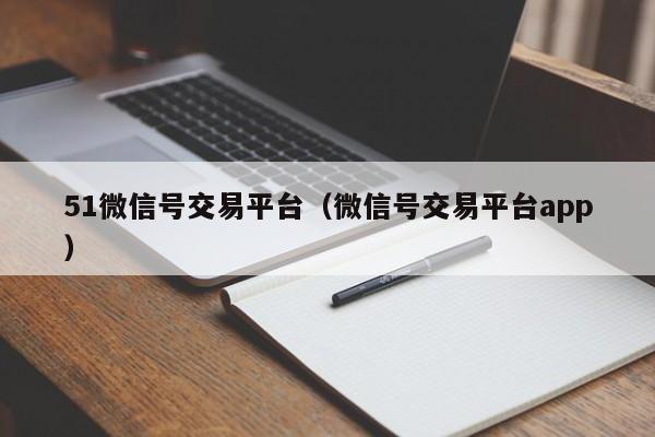 51微信号交易平台（微信号交易平台app）